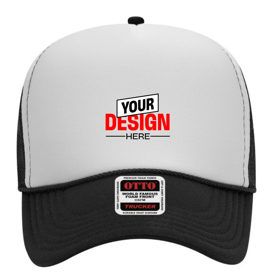 Otto Cap 32-467 Black/White front