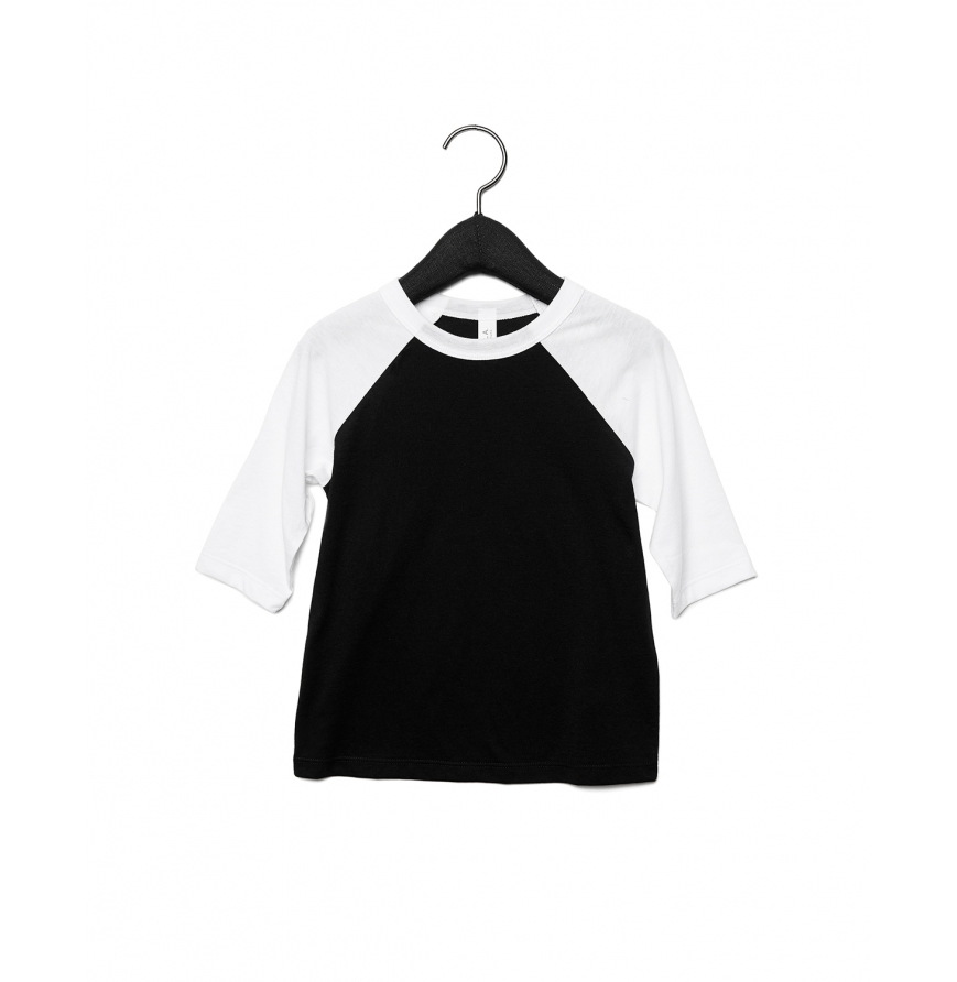 Toddler 3-4-Sleeve Baseball T-Shirt