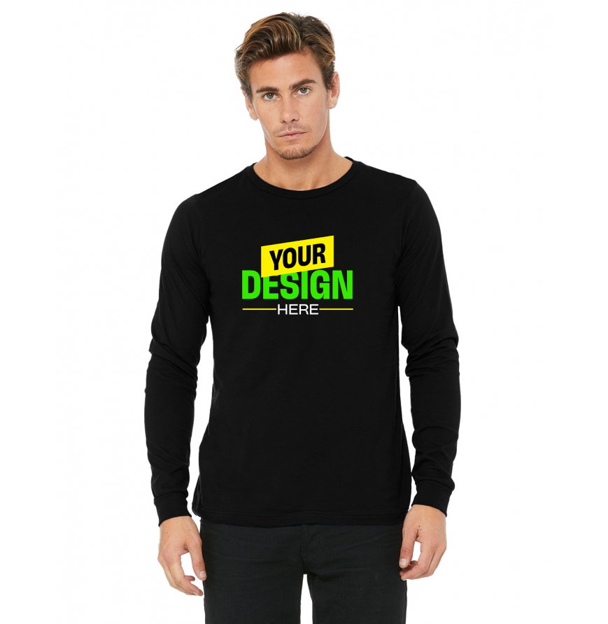 Bella + Canvas 3501 Black front