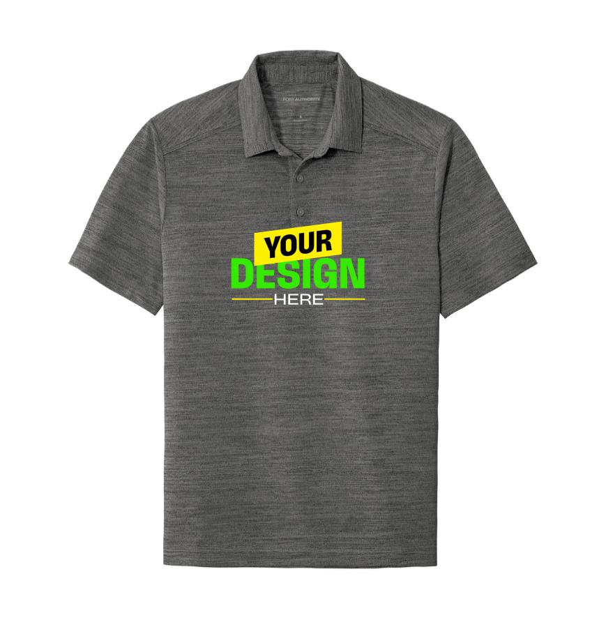 Port Authority K583 Black/ Thunder Grey front