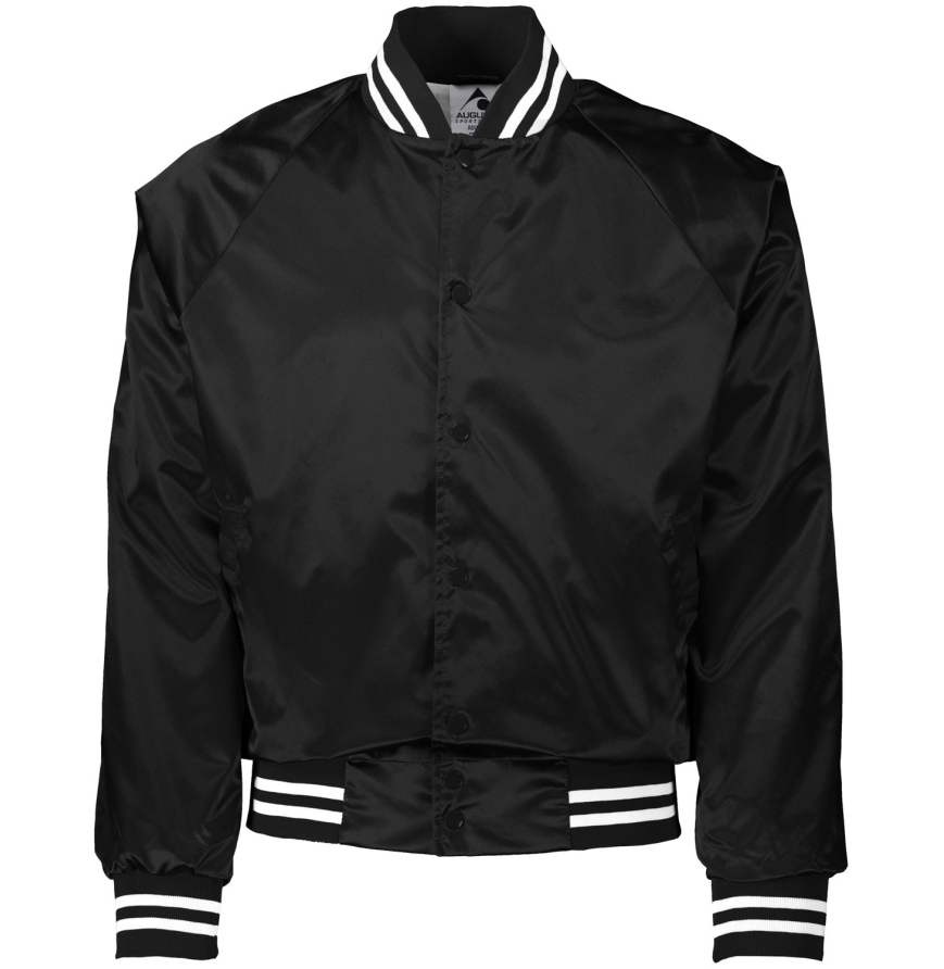 Augusta Sportswear 3610 BLACK/ WHITE front