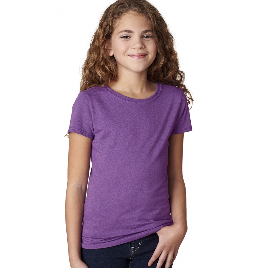 【threetimes】25SS Little princess tee Tシャツ Next Level N3710: Youth Girls' Princess T-Shirt
