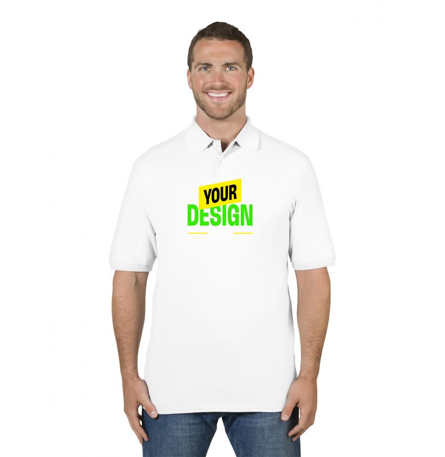 Jerzees 443MR White front