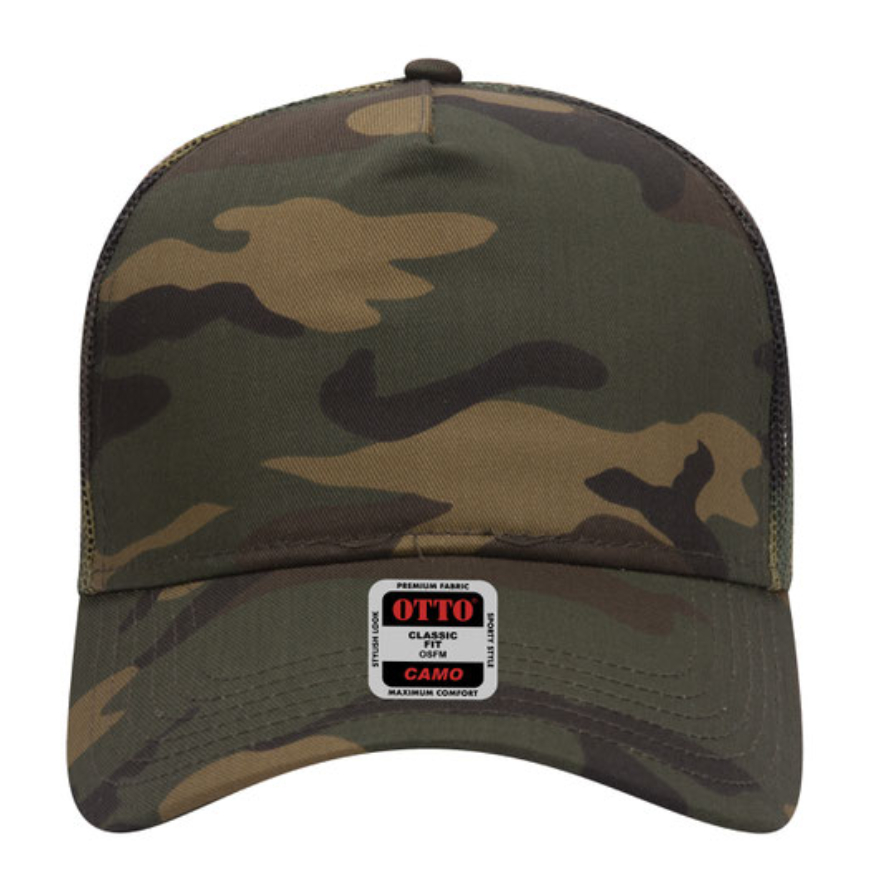 Otto Cap 47-049 Dark Green/Brown front