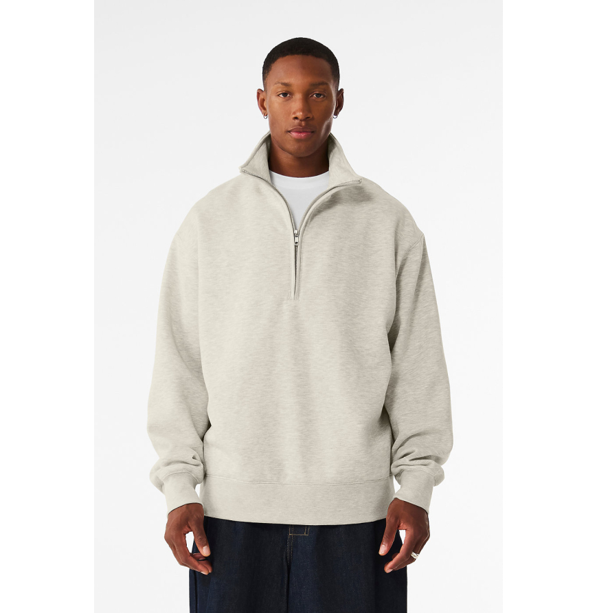 Bella + Canvas 4740 Vintage Heather Grey front