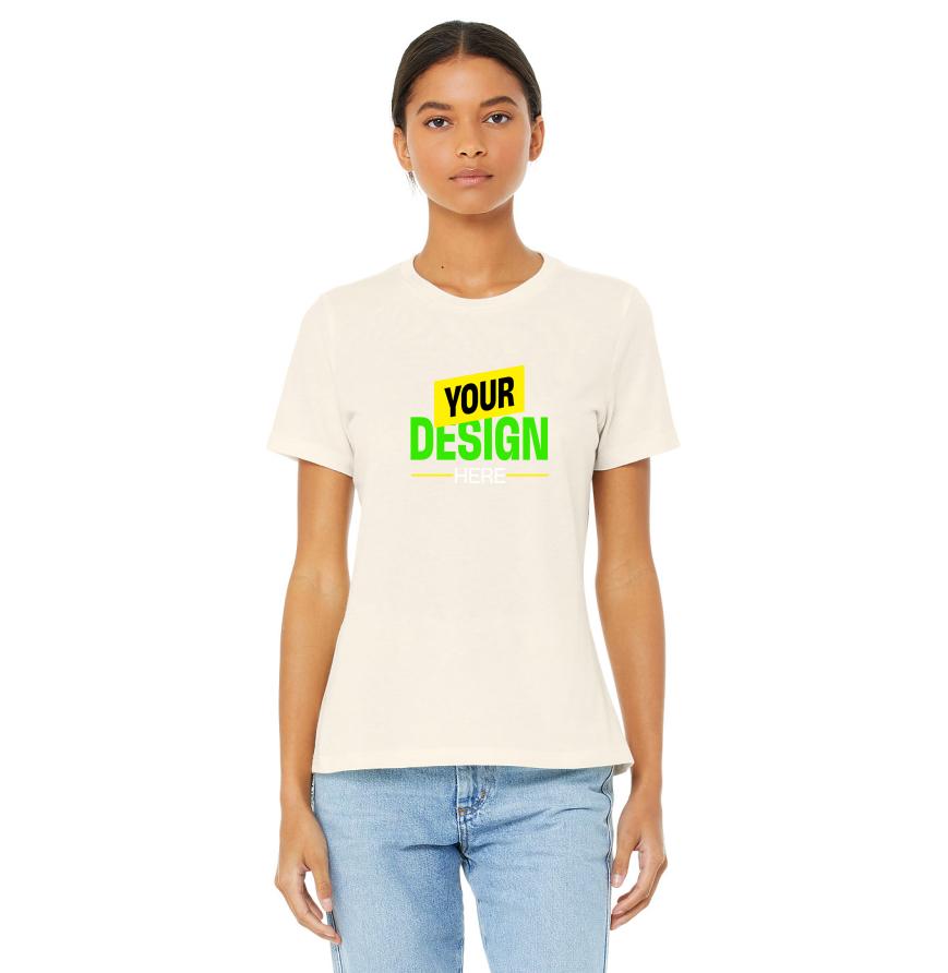 Bella + Canvas 6400CVC Heather Natural front