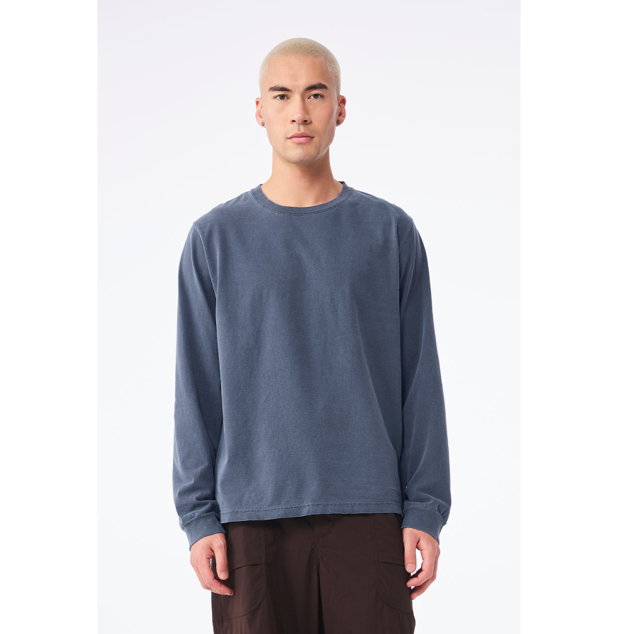 Bella + Canvas 4851GD Washed Navy front