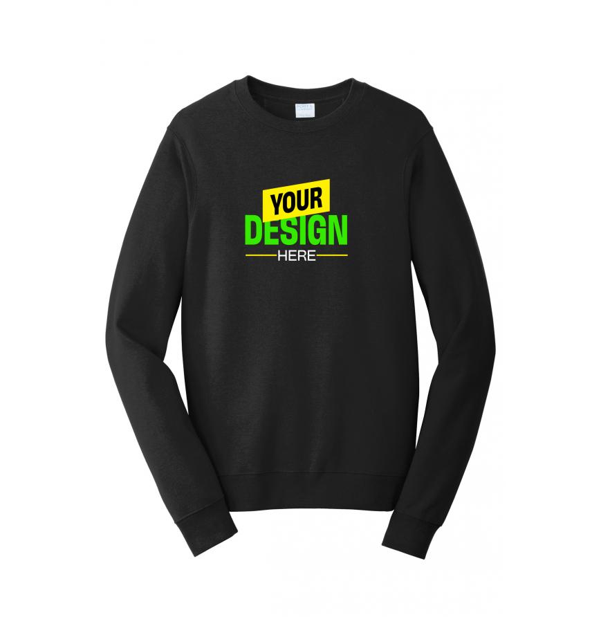 Port & Company PC850 Jet Black front