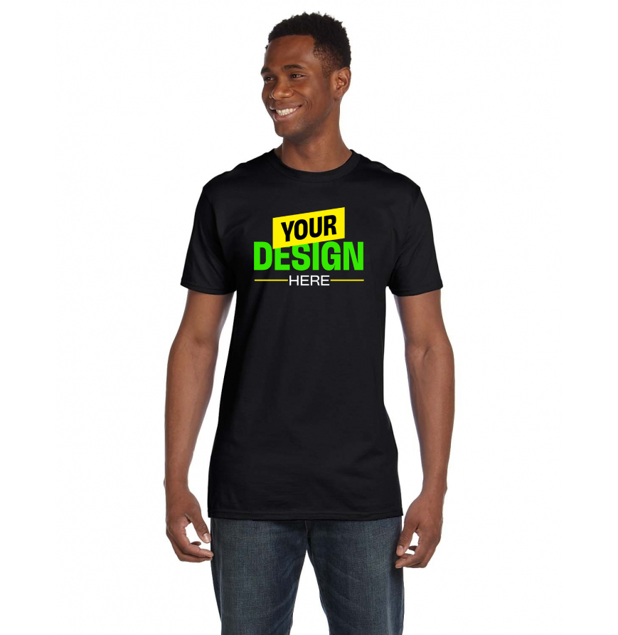 Hanes 4980 Black front