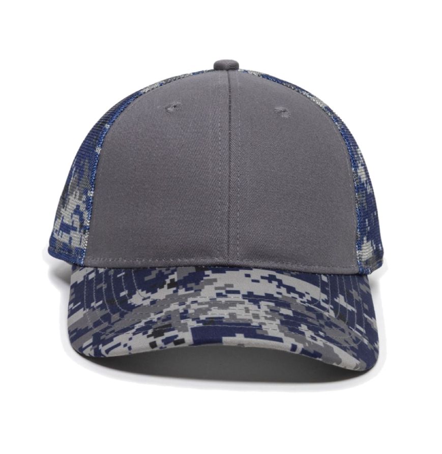 Outdoor Cap 51-DC CHARCOAL/NAVY front