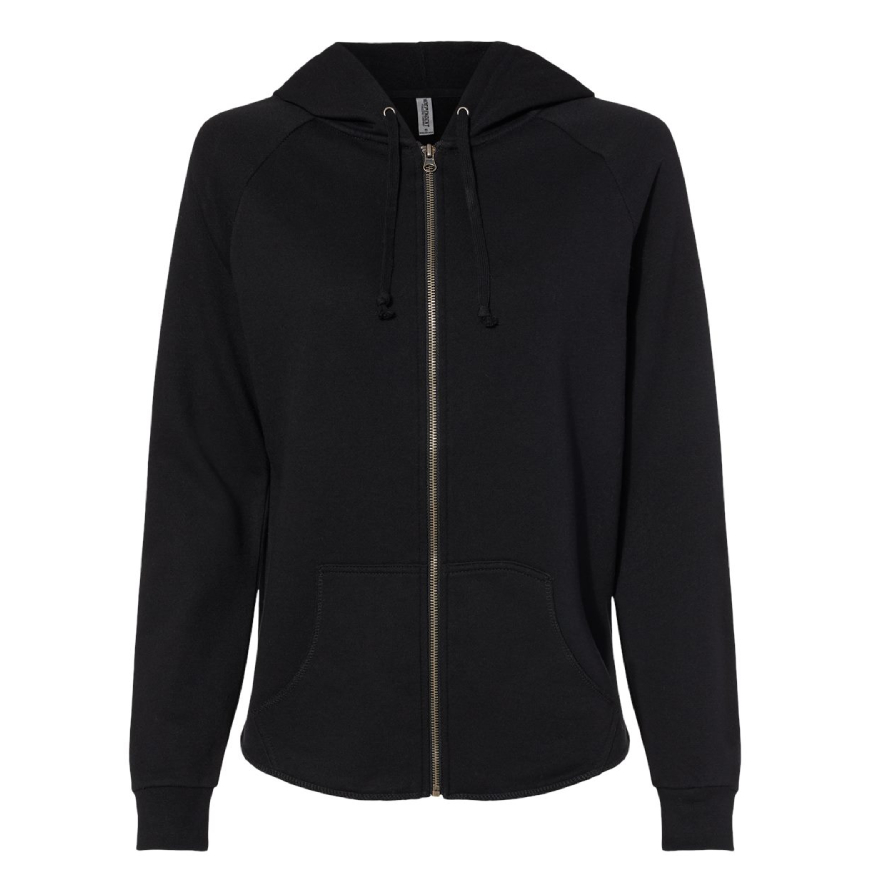 Women's California Wave Wash Full-Zip Hooded Sweatshirt