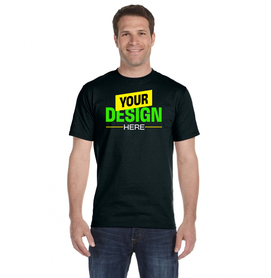 Hanes 5180 Black front