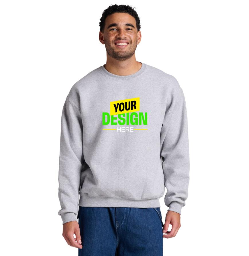 Jerzees C12MR ATHLETIC HEATHER front