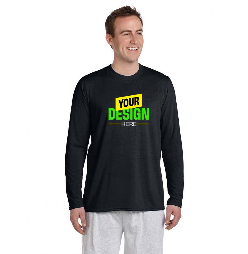 Gildan G424 Black front