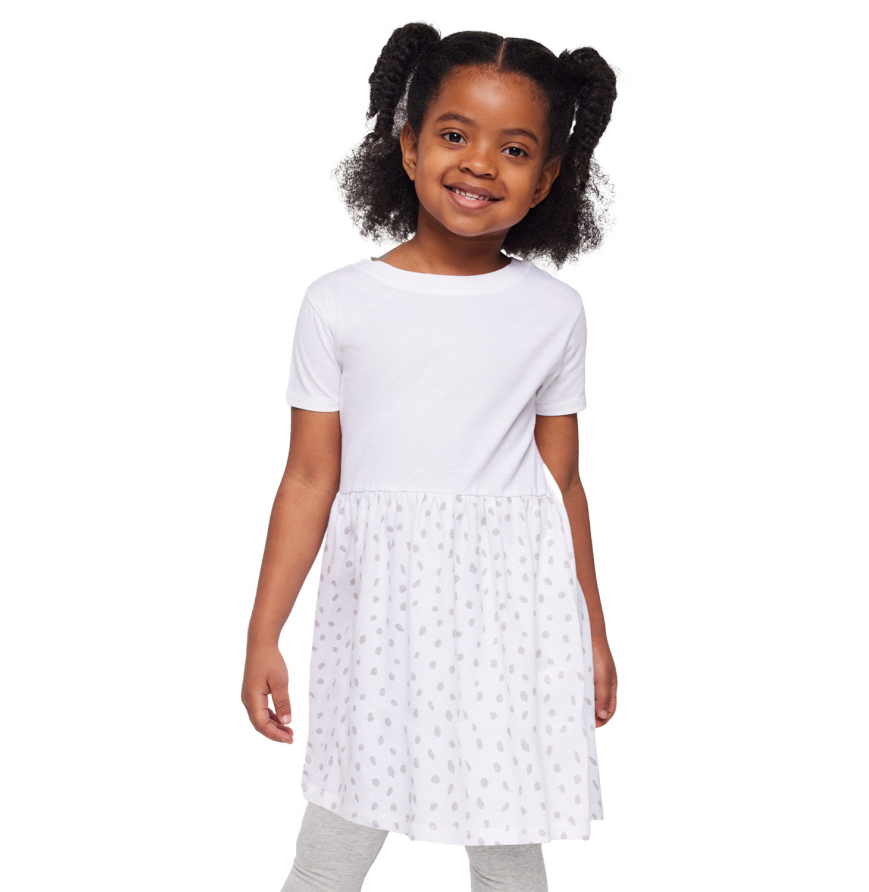 Rabbit Skins 5333 White/ White Spot front