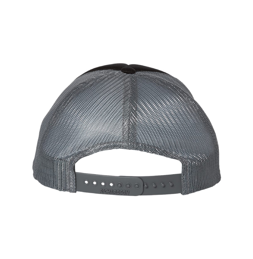 Richardson 213 Black Charcoal Black back
