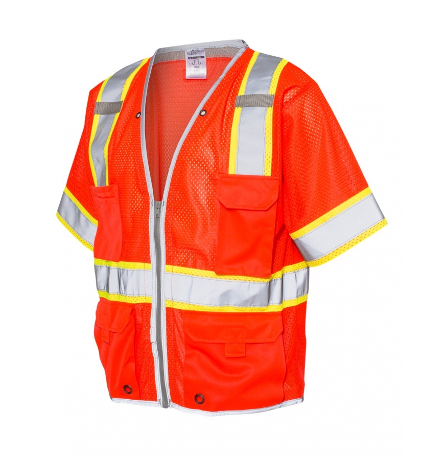 Classroom Uniforms 1550-1551 Fluorescent Red front