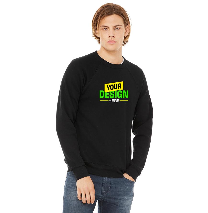 Bella + Canvas 3901 Black front