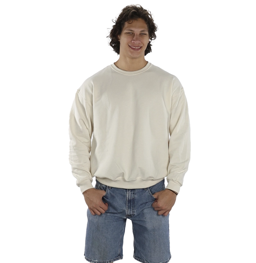 Jerzees 562 SWEET CREAM HTH front