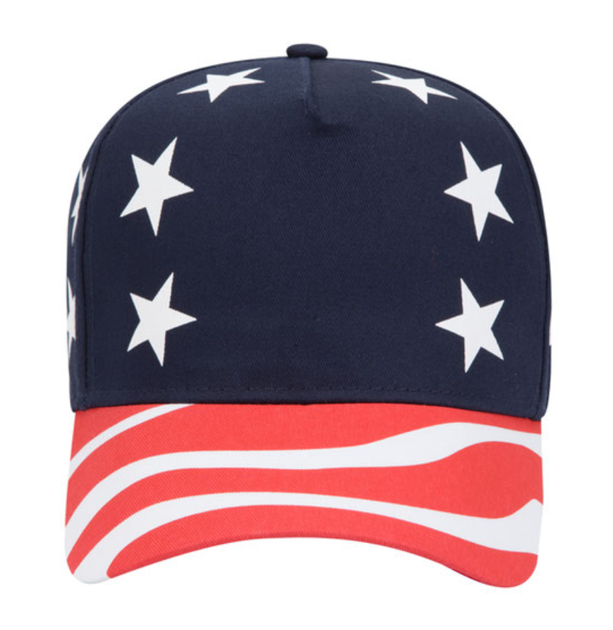 Otto Cap 57-174 Red/Navy front