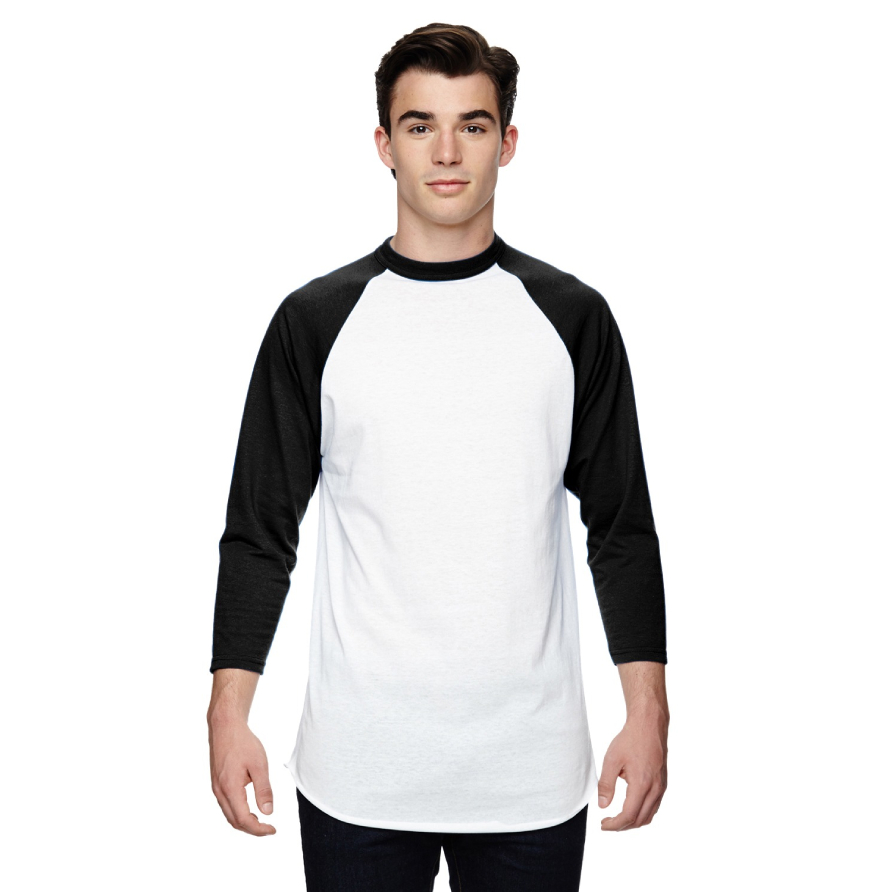 Augusta Sportswear AG4420 White Black front