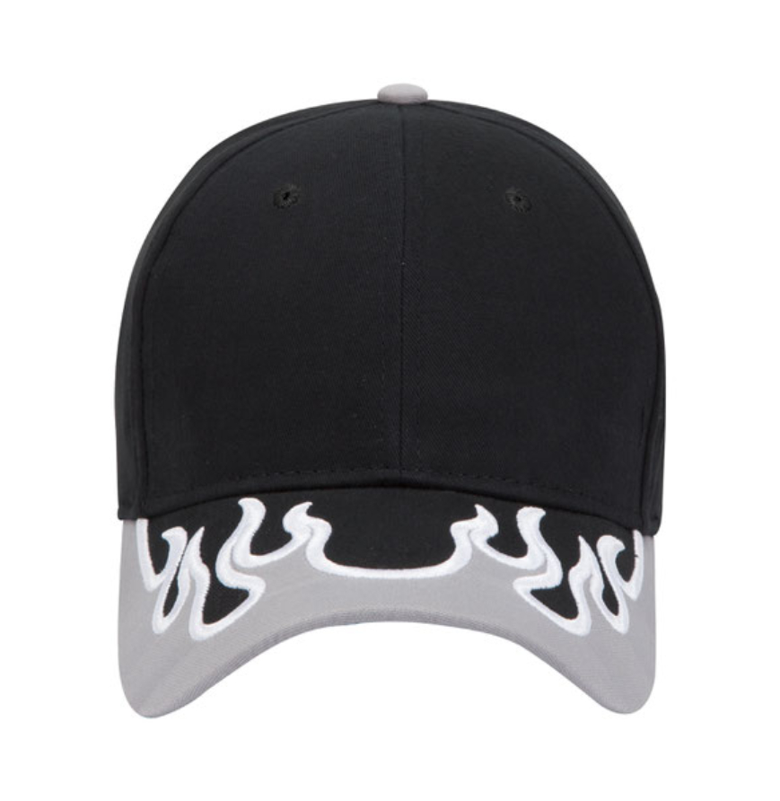 Otto Cap 58-755 Black/Gray/White front