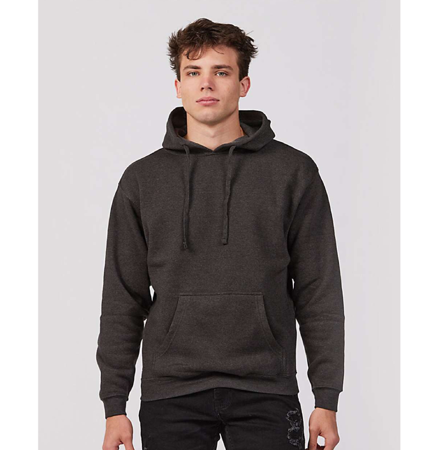 Tultex 580C Black Heather front