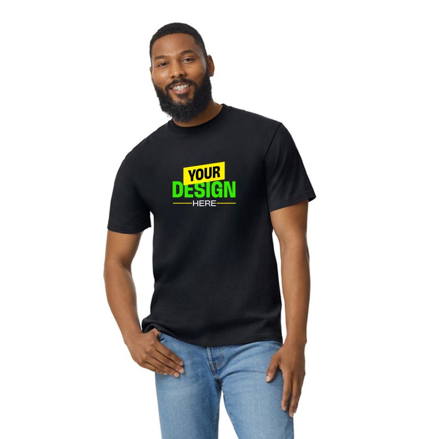 Gildan G650 PITCH BLACK front