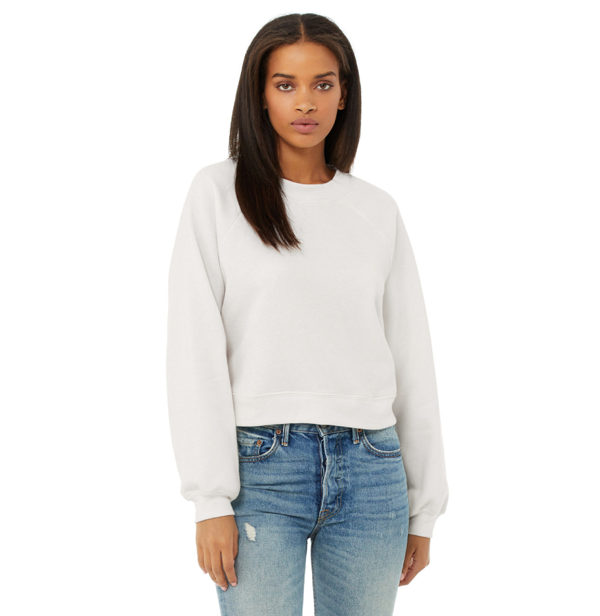 Bella + Canvas B7505 Vintage White front