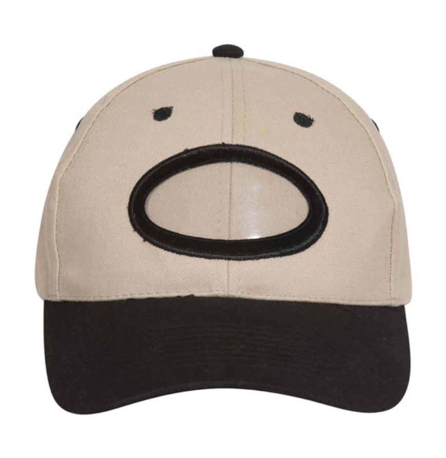 Otto Cap 61-313 Black/Khaki front