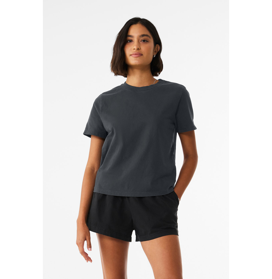 Bella + Canvas 6110GD Washed Black front