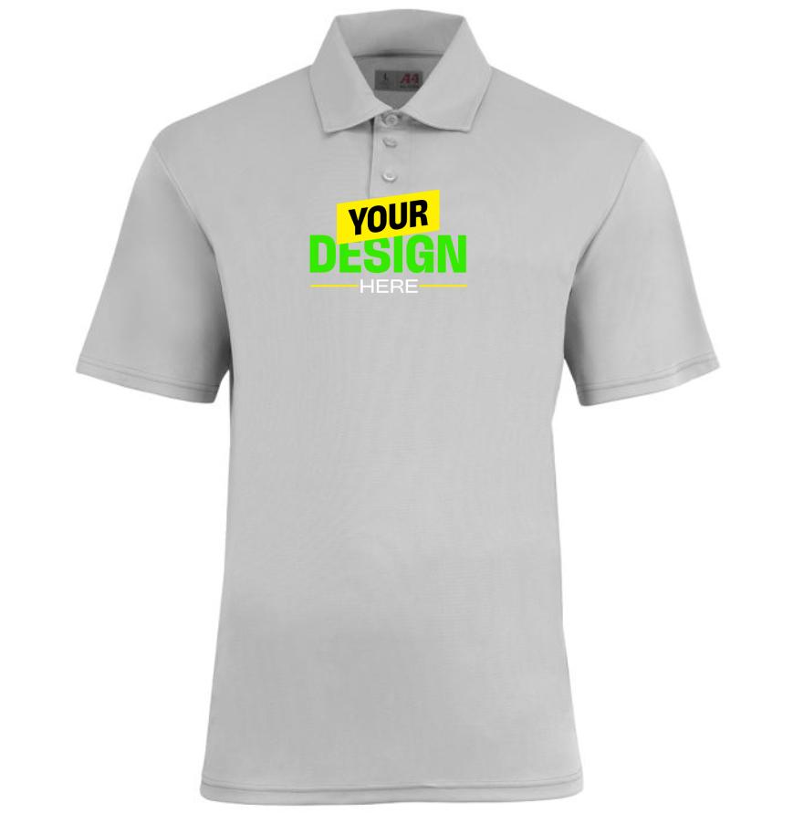 A4 Apparel N3520 Silver front