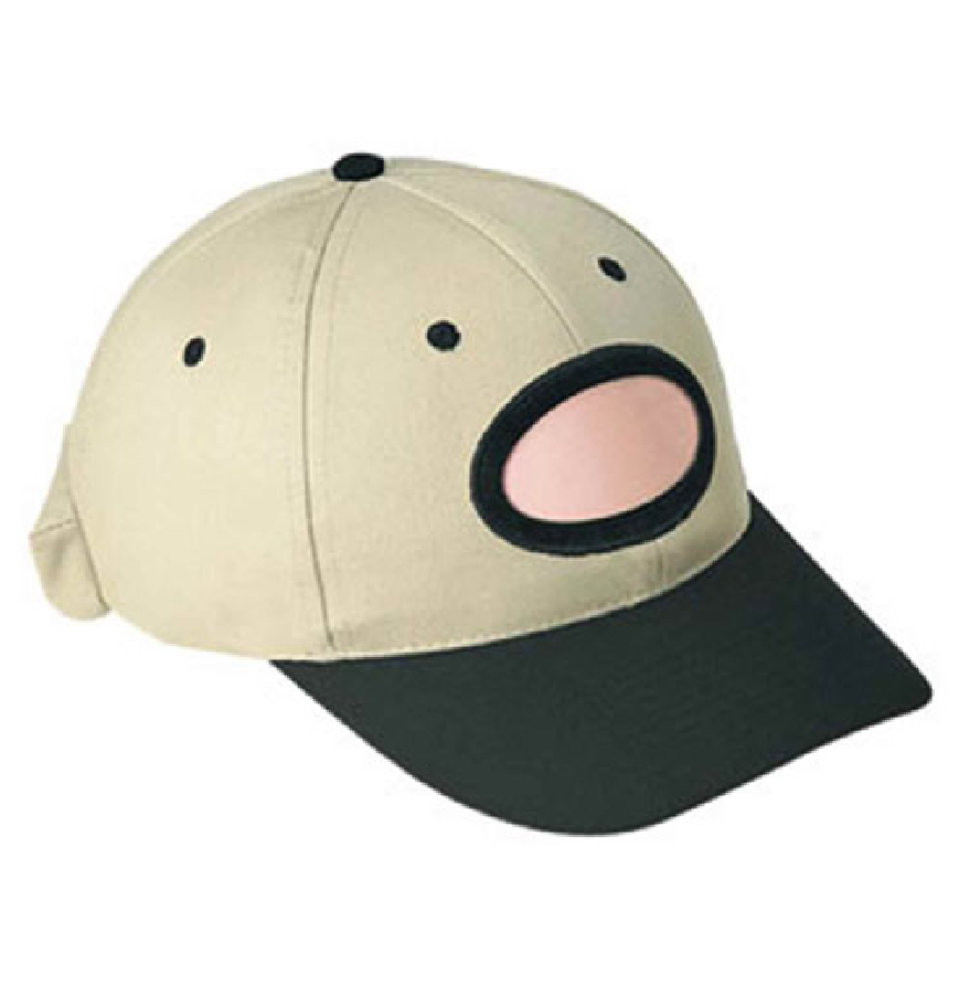 Otto Cap 62-322 Black/Khaki front
