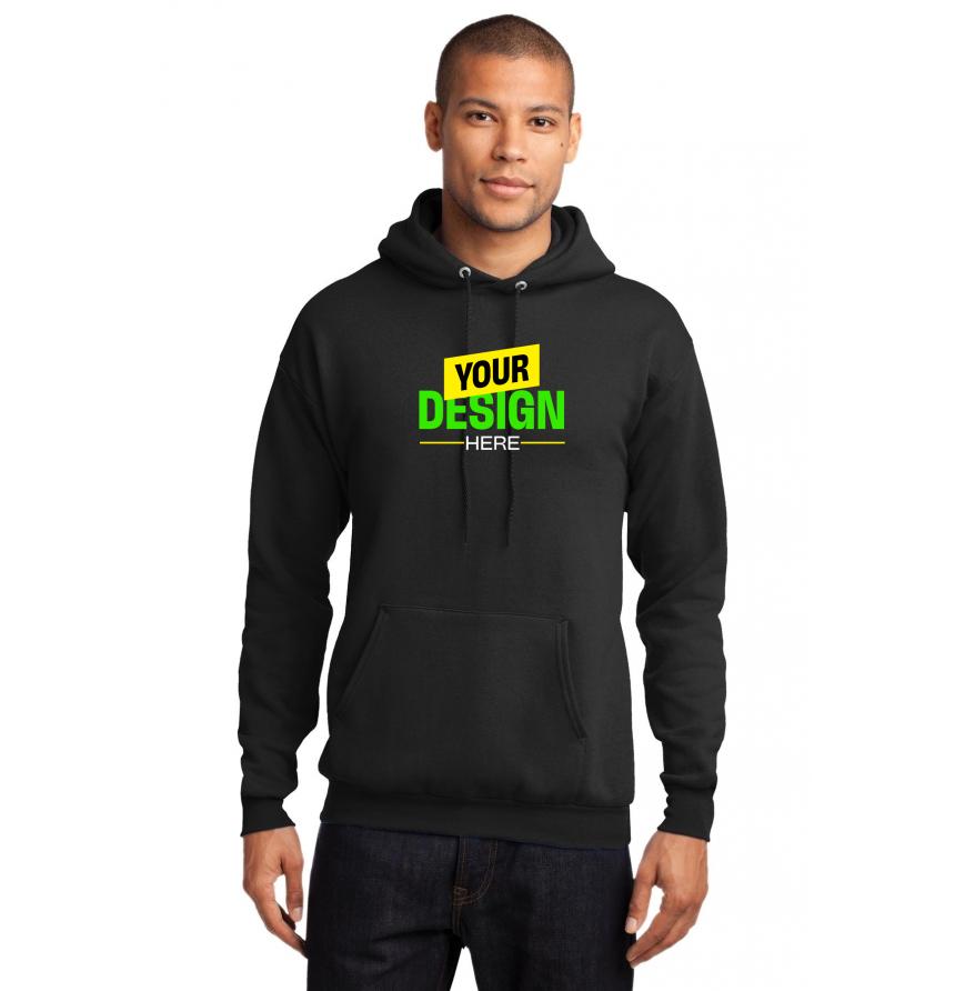 Port & Company PC78H Jet Black front