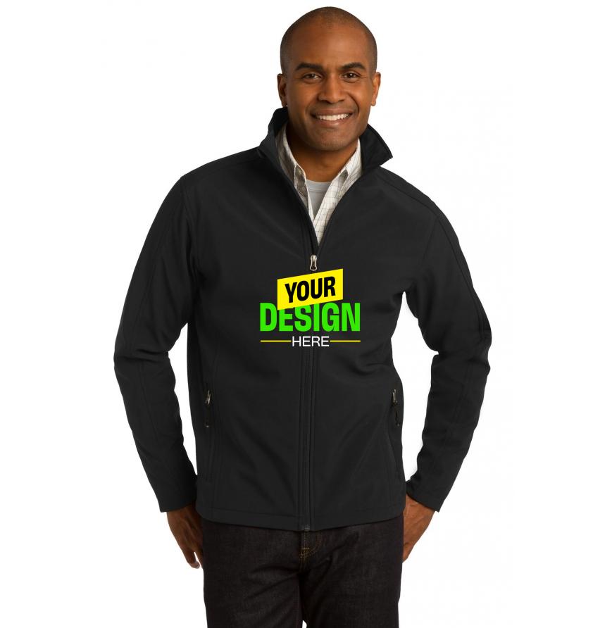 Port Authority TLJ317 Black front