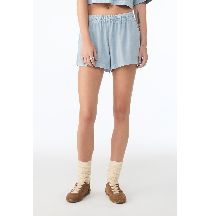 Bella + Canvas 6824GD Light Washed Denim front