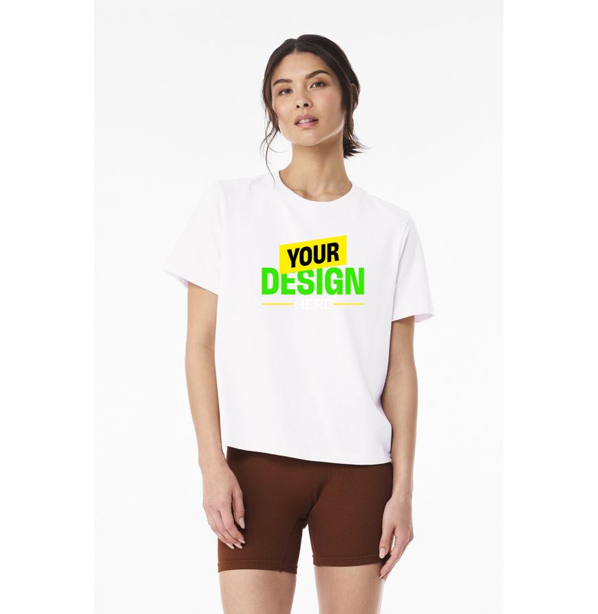 Bella + Canvas 6110C WHITE front