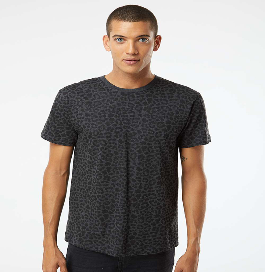 Live And Tell By LAT 6901 Black Leopard front