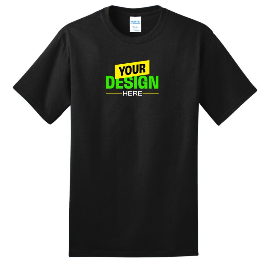 Port & Company PC150 Jet Black front