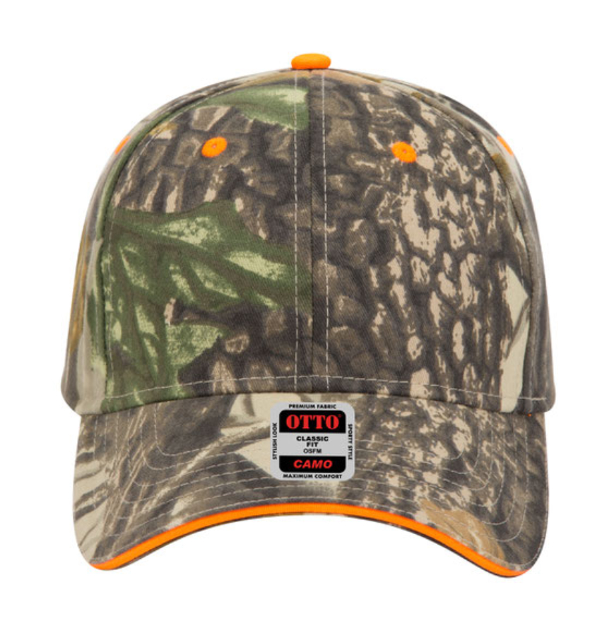 Khaki/Black/Dark Green/Neon Orange color