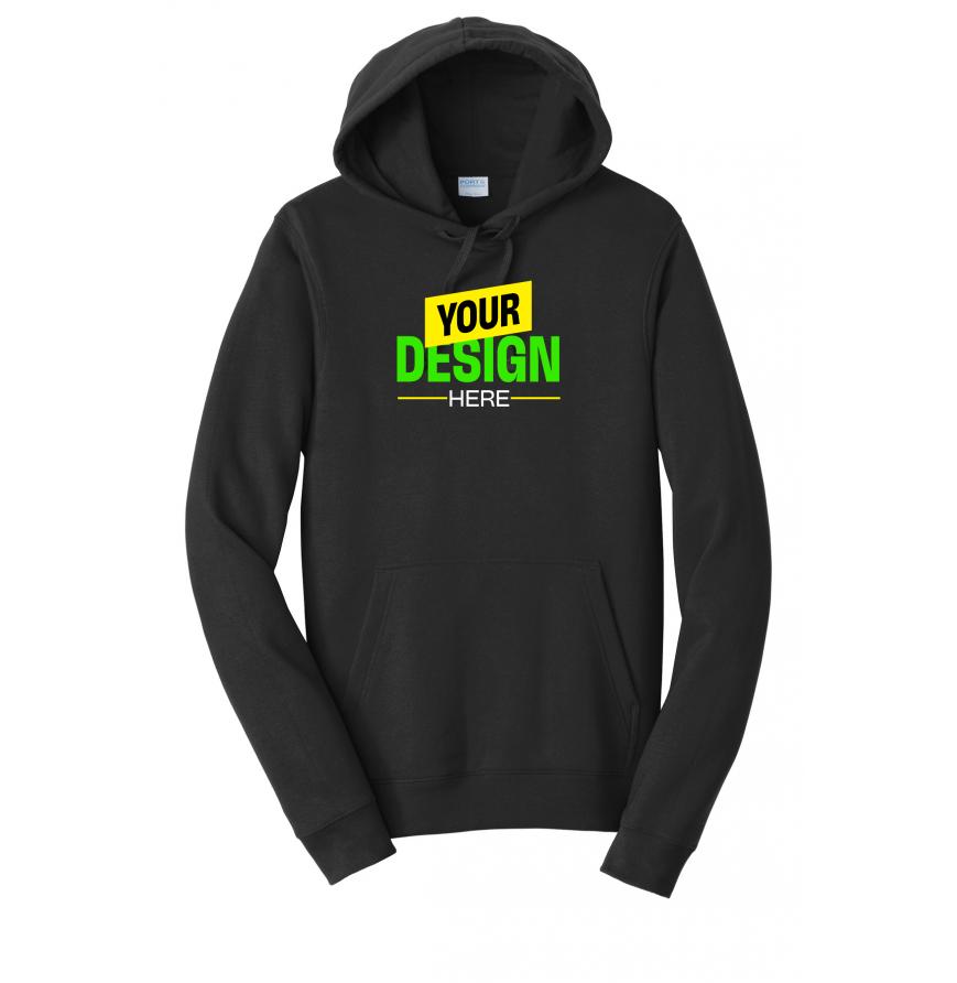 Port & Company PC850H Jet Black front