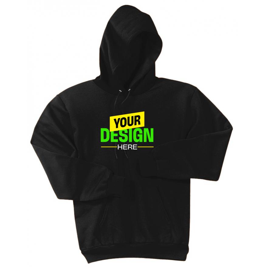 Port & Company PC90H Jet Black front