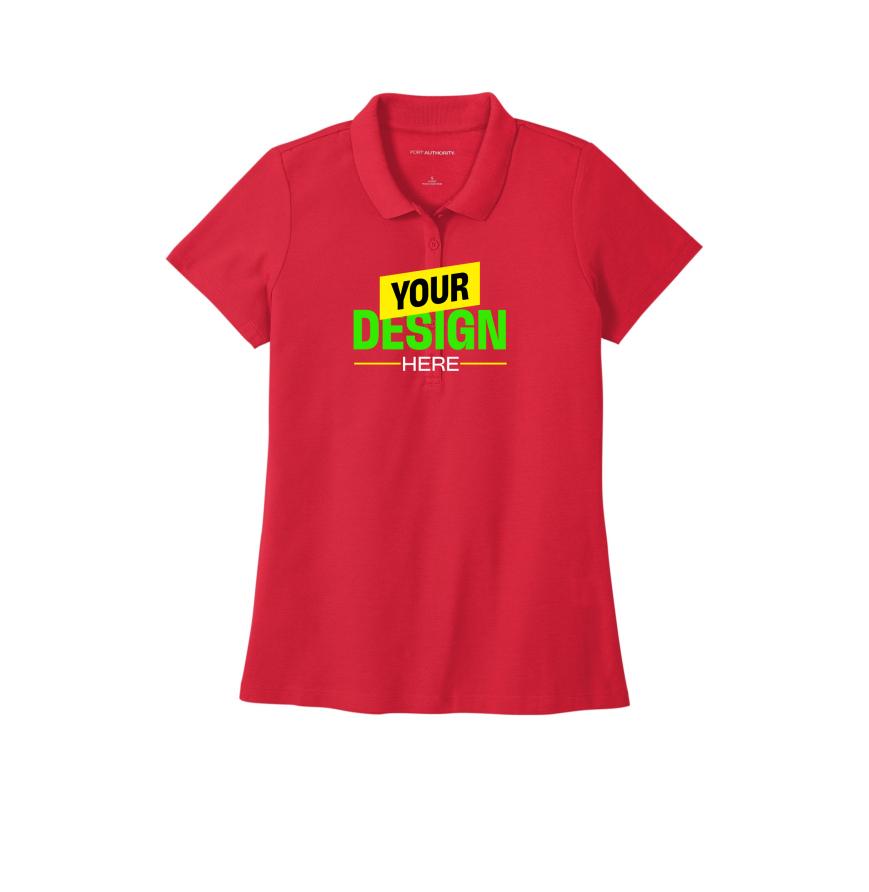 Port Authority LK810 RichRed front