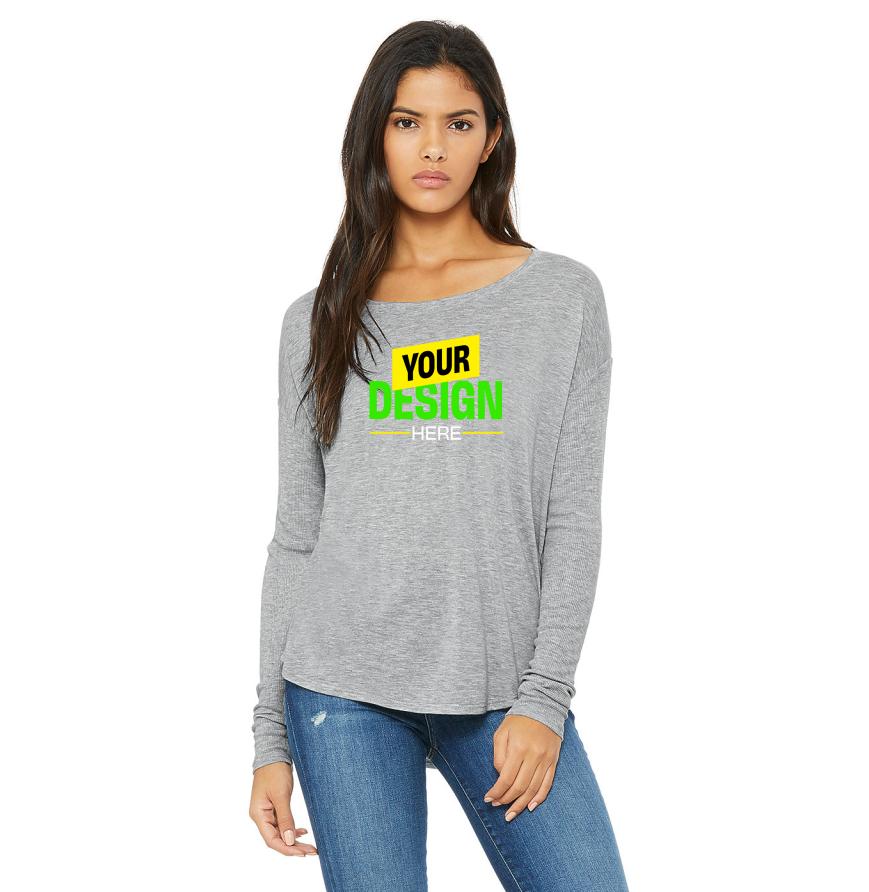 Bella + Canvas 8852 Athletic Heather front