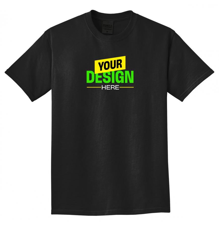 Port & Company PC099 Black front