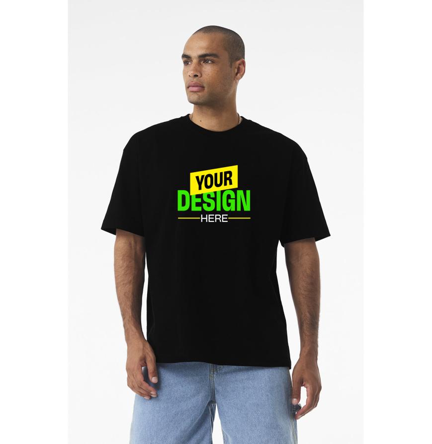 Bella + Canvas 4610C BLACK front