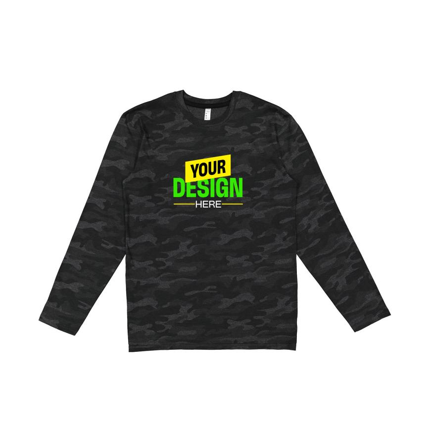 Live And Tell By LAT 6918 STORM CAMO/ BLK front