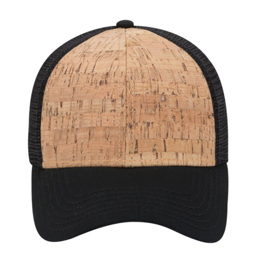 Otto Cap 83-1212 Black/Cork/Black front