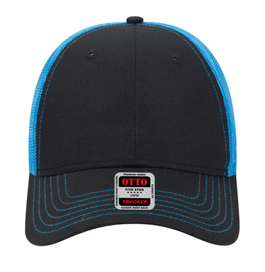 Black/Black/Neon Blue