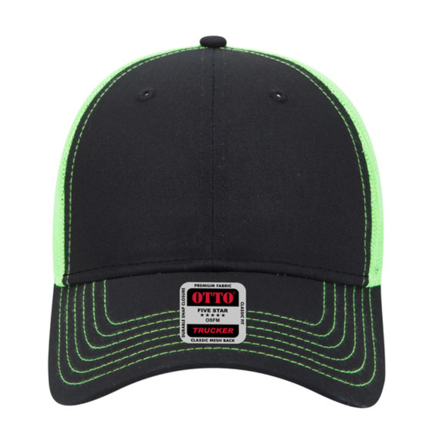 Black/Black/Neon Green